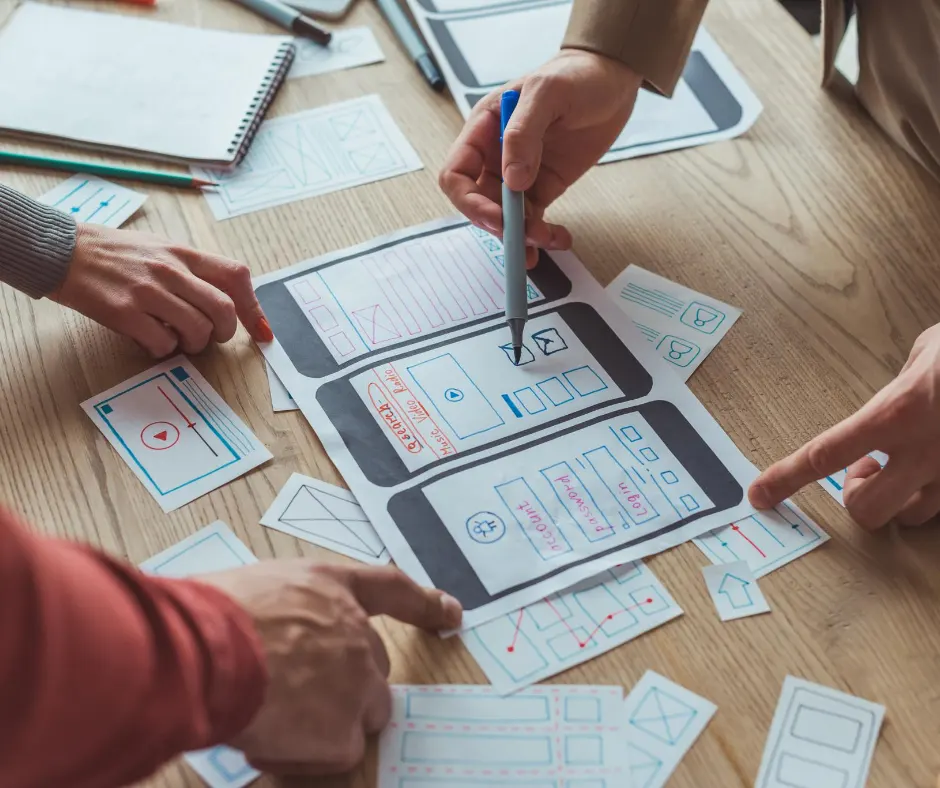 travail sur le webdesign et l'expérience utilisateur